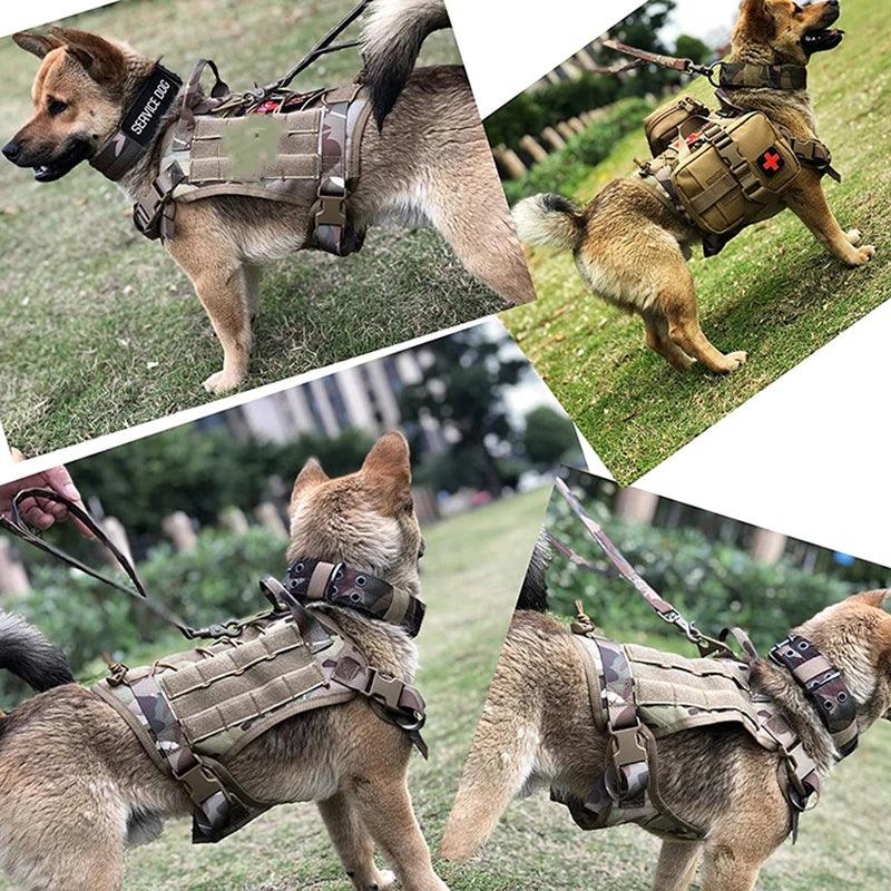 Military-Grade Tactical Dog Harness