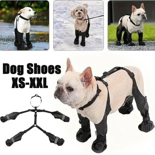 Waterproof Adjustable Dog Boots