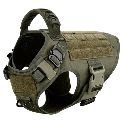 Tactical Dog Harness Set