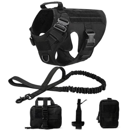 Tactical Dog Harness & Leash