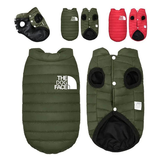 Double-Sided Dog Winter Coat