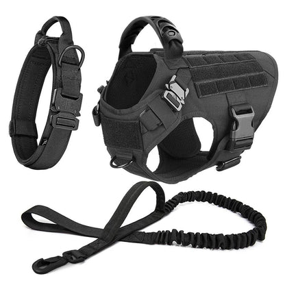 Tactical Dog Harness Set
