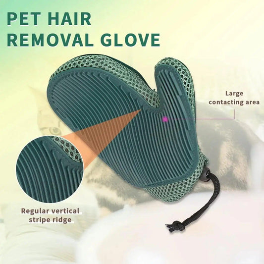 2-in-1 Pet Grooming Glove