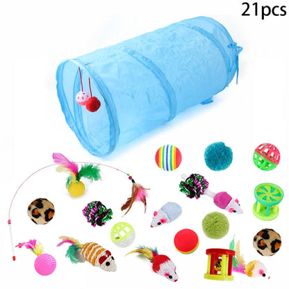 Crinkle Cat Tunnel Toy