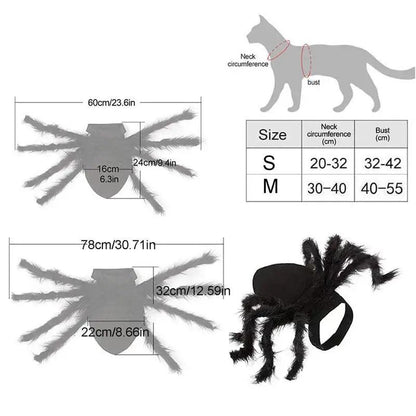 Spooky Spider Pet Costume