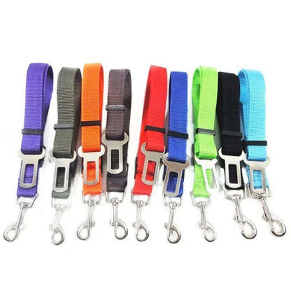 Adjustable Dog Car Seat BeltDescription:

Ensure your dog’s safety during every car ride. This durable nylon car seat belt features a retractable design, offering a secure, comfortable, and elaRegal Pet PalaceRegal Pet PalaceDog Car Seat
