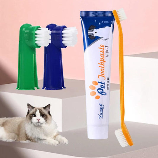4-Piece Pet Toothbrush Set