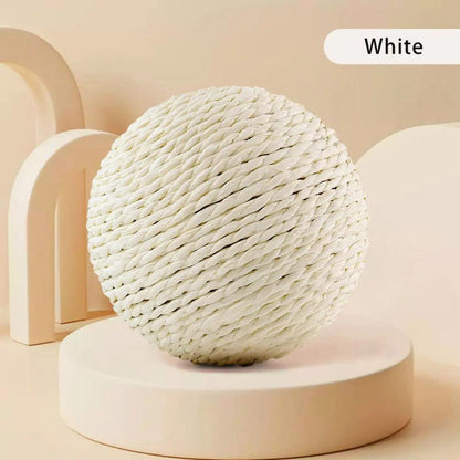 Interactive Sisal Cat Ball