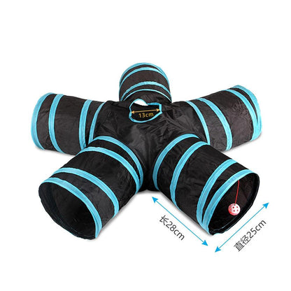Crinkle Cat Tunnel Toy