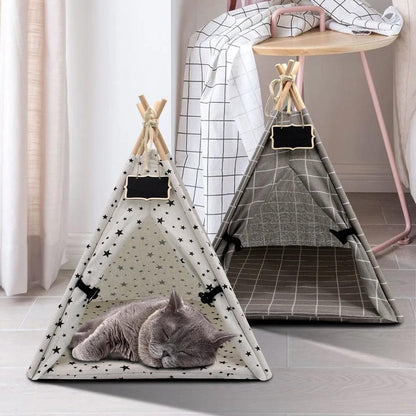 Cozy Pet Tent Bed