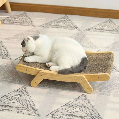 3-in-1 Cat Scratcher BedDescription:
Give your cat the ultimate comfort and play space! This durable wooden-frame scratcher doubles as a cozy bed and claw care station—keeping them happy anRegal Pet PalaceRegal Pet Palace3-in-1 Cat Scratcher