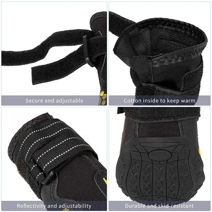 Waterproof Anti-Slip Dog Boots