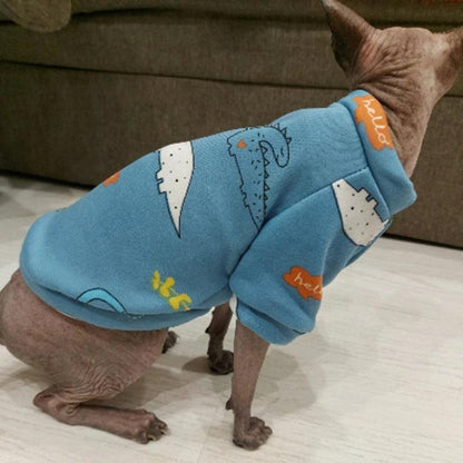 Cozy Fleece Cat Pullover