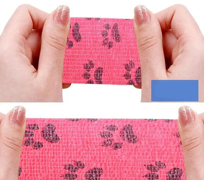 Self-Adhesive Pet Bandage Wrap
