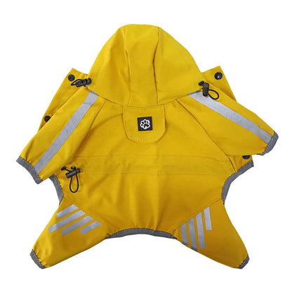 Waterproof Dog Raincoat with Hood