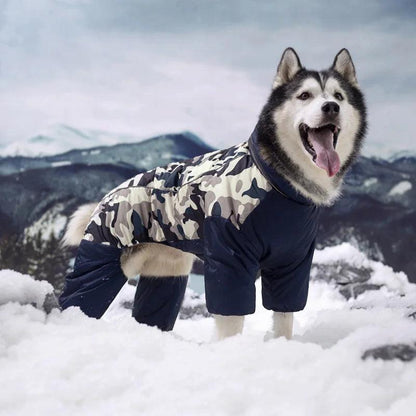 Large Dog Winter Jumpsuit