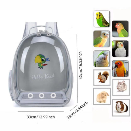 Clear View Bird Travel Bag