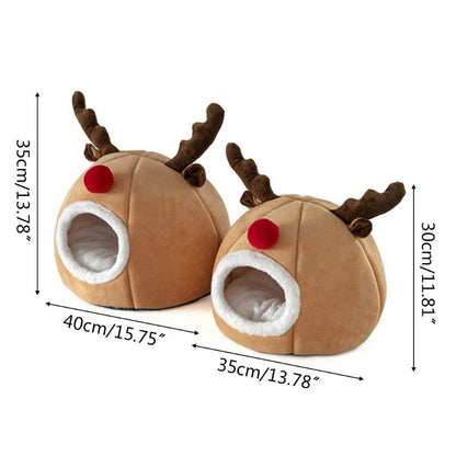 Christmas Reindeer Pet Tent