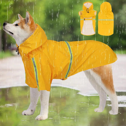 Reflective Cape Dog Raincoat