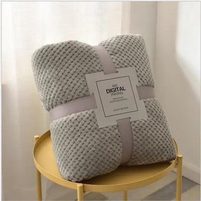 Cozy Coral Fleece Blanket