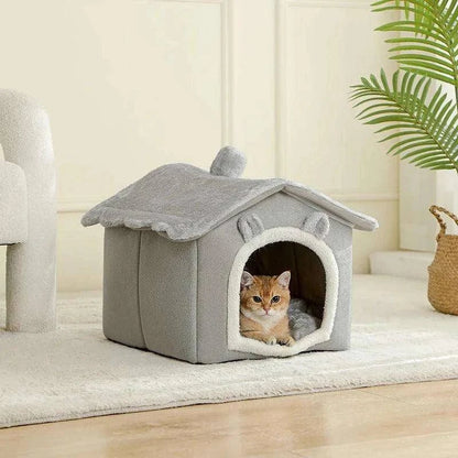 Foldable Pet House SofaDescription:

Give your pet a cozy home with this foldable, washable pet house. Ideal for small dogs and cats, it offers comfort, warmth, and style in one portable dRegal Pet PalaceRegal Pet PalaceFoldable Pet House