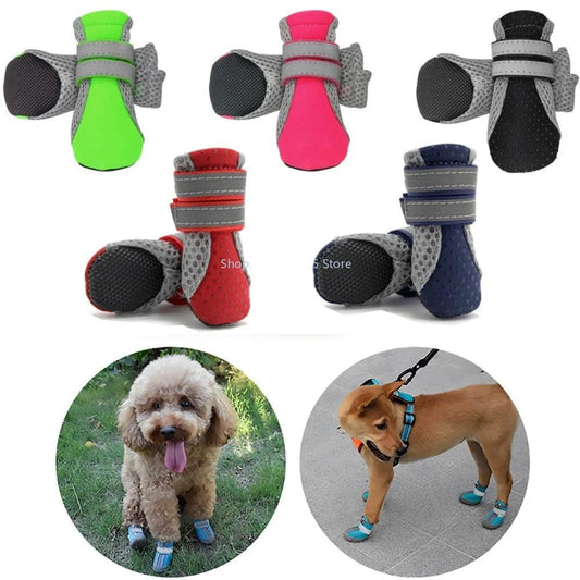 Breathable Waterproof Pet Walking Shoes