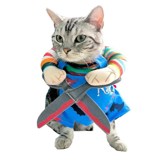 Funny Scissor Halloween Cat Costume