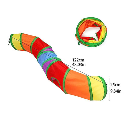 Crinkle Cat Tunnel Toy