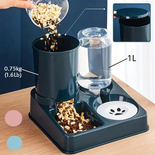 2-in-1 Automatic Pet Feeder