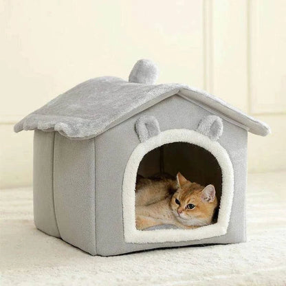 Foldable Pet House SofaDescription:

Give your pet a cozy home with this foldable, washable pet house. Ideal for small dogs and cats, it offers comfort, warmth, and style in one portable dRegal Pet PalaceRegal Pet PalaceFoldable Pet House