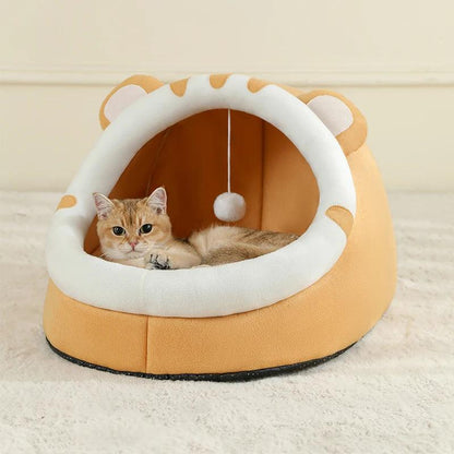 Cozy Cave Cat Bed