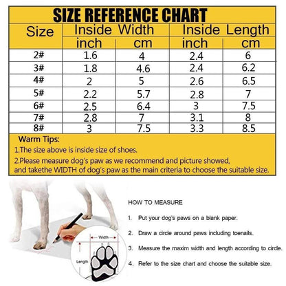 Waterproof Anti-Slip Dog Boots