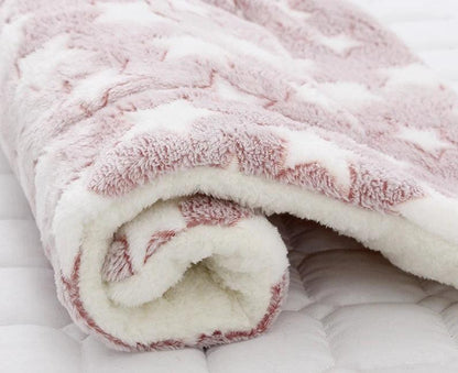 Cozy Bear Pattern Pet Bed