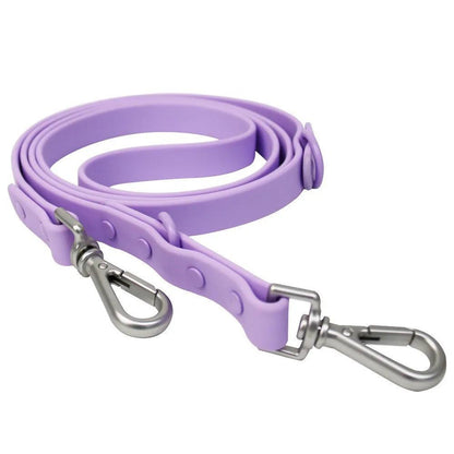 Purple Dog Collar & Leash Set