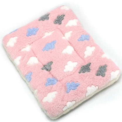 Cozy Plush Cat Bed Mat