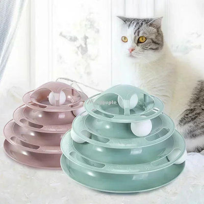 Interactive Cat Toy Tower