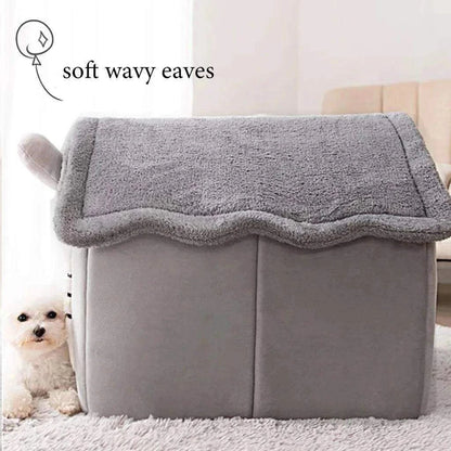 Folding Pet House & MattressDescription:

Give your pet a cozy retreat with this foldable house, designed for warmth and comfort during chilly winter months. Perfect for small to medium dogs anRegal Pet PalaceRegal Pet PalaceFolding Pet House