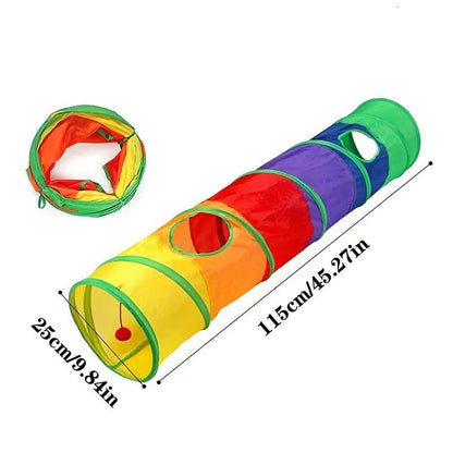 Crinkle Cat Tunnel Toy