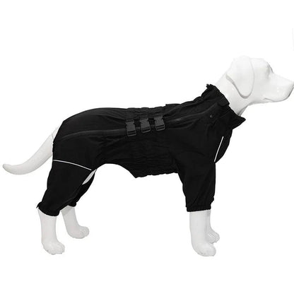 Waterproof 4-Legged Dog Raincoat