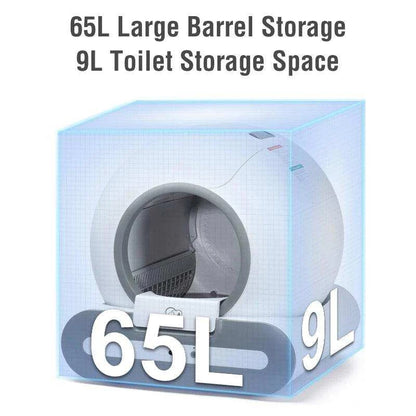 Smart Self-Cleaning Litter BoxDescription:

Experience the future of cat care with this 2024 upgraded, self-cleaning cat litter box. Keep your home fresh and odor-free with minimal effort, offeriRegal Pet PalaceRegal Pet PalaceSmart Self-Cleaning
