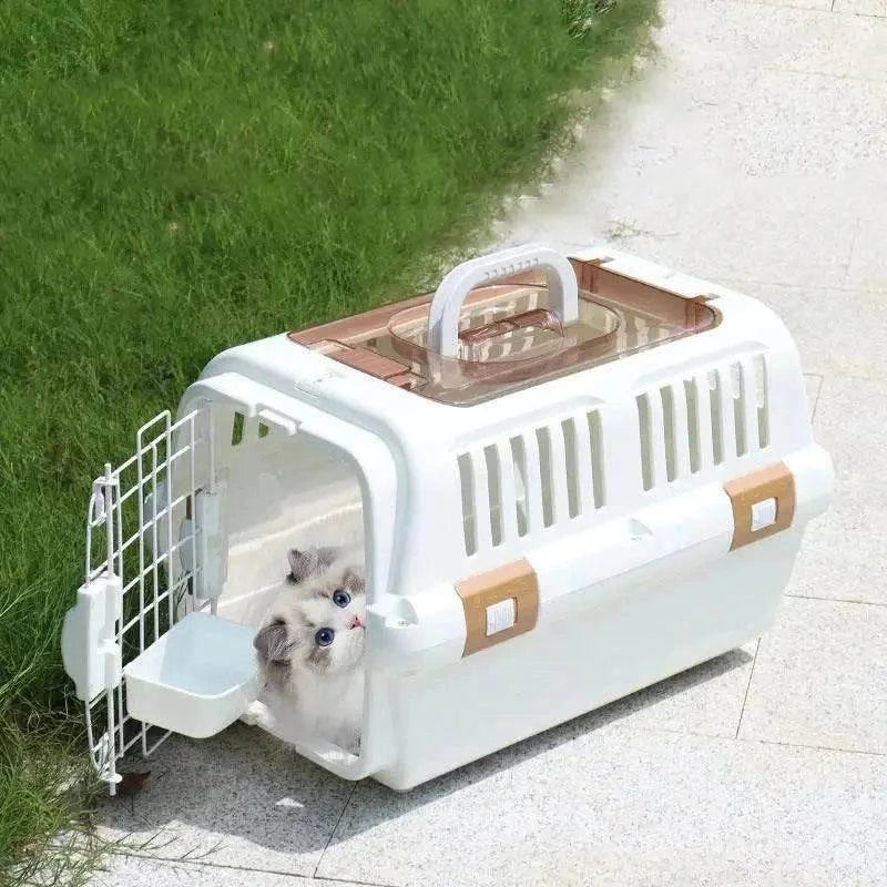 Portable Pet Flight BoxDescription:

Travel with ease and comfort. This portable pet flight box ensures your pet’s safety while offering a spacious, airy environment for your cat or dog.

Regal Pet PalaceRegal Pet PalacePortable Pet Flight