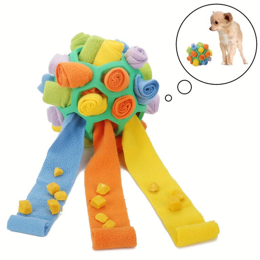 Interactive Sniffing Puzzle Ball