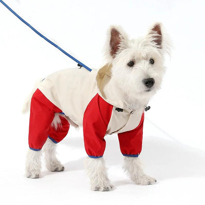 Waterproof Puppy Raincoat Jumpsuit
