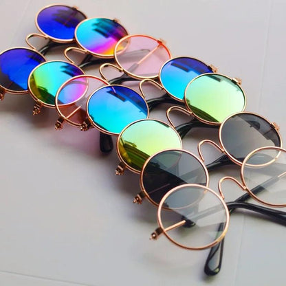 Retro Pet Sunglasses for Style