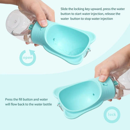 2-in-1 Dog Travel Bottle