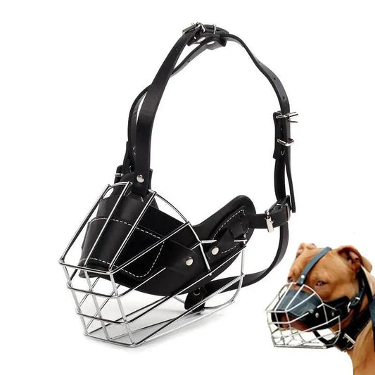 Adjustable Metal Dog Mouth Guard