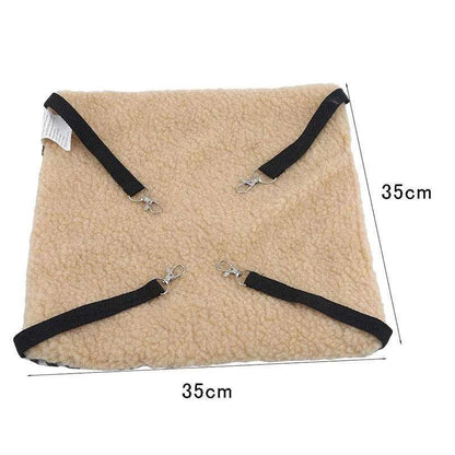 Cozy Cat Hanging HammockDescription:

Give your pet the ultimate nap spot! This soft, double-sided hanging hammock creates a cozy retreat for cats and small animals.

Benefits:

✔ Space-SavRegal Pet PalaceRegal Pet PalaceCozy Cat