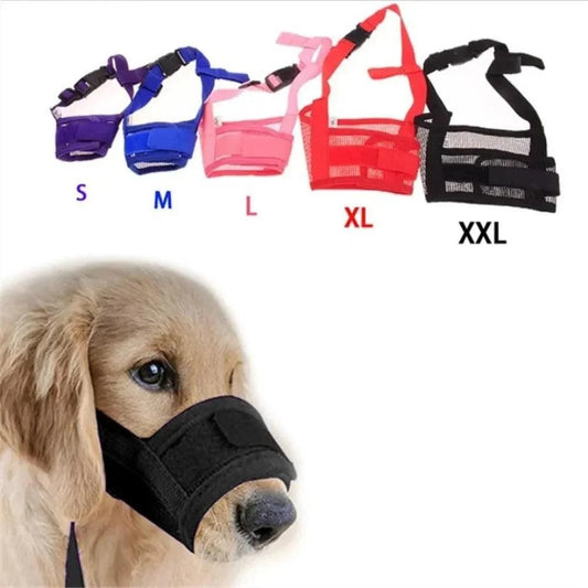 Adjustable Breathable Dog MuzzleDescription:

Keep your dog calm and safe! This breathable, adjustable muzzle gently discourages barking and chewing while ensuring comfort, making walks and vet visRegal Pet PalaceRegal Pet PalaceAdjustable Dog Muzzle