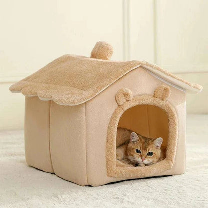 Foldable Pet House SofaDescription:

Give your pet a cozy home with this foldable, washable pet house. Ideal for small dogs and cats, it offers comfort, warmth, and style in one portable dRegal Pet PalaceRegal Pet PalaceFoldable Pet House