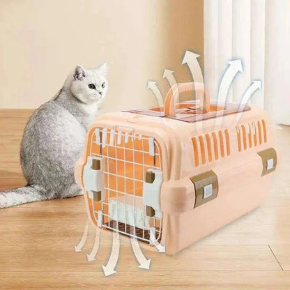 Portable Pet Flight BoxDescription:

Travel with ease and comfort. This portable pet flight box ensures your pet’s safety while offering a spacious, airy environment for your cat or dog.

Regal Pet PalaceRegal Pet PalacePortable Pet Flight